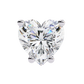 Heart Solstice Halo Diamond Studs
