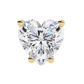 Heart Solstice Halo Diamond Studs