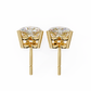 Heart Solstice Halo Diamond Studs