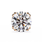 Regalia Crown-Set Diamond Studs Round