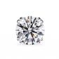 Regalia Crown-Set Diamond Studs Round