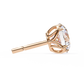 Regalia Crown-Set Diamond Studs Round