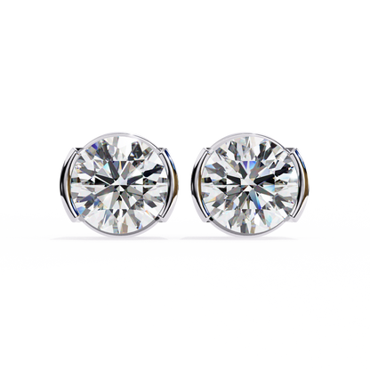Regal Round Diamond Studs