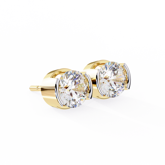Regal Round Diamond Studs