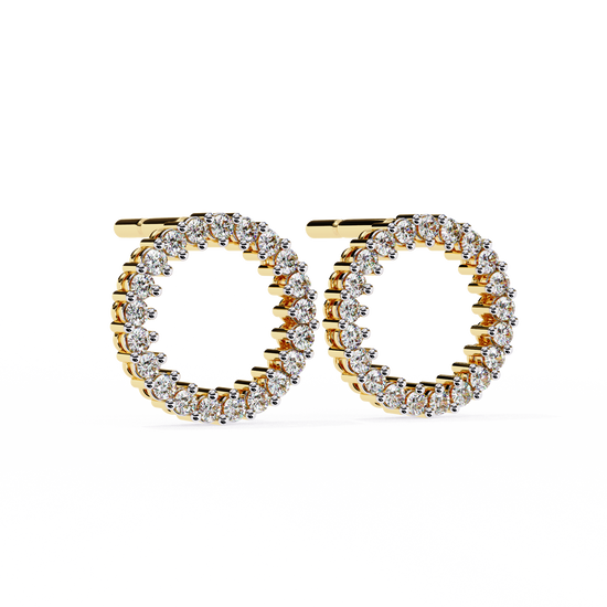 Eternal Spark Diamond Circle Stud