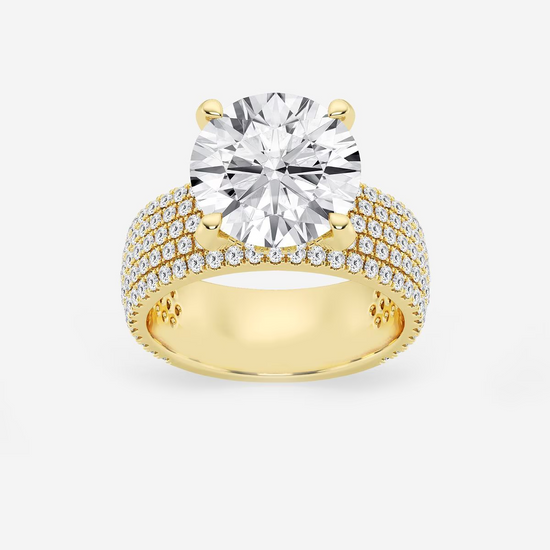 Luminous Charm Hidden Halo Ring
