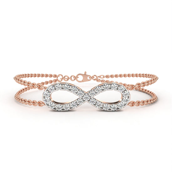 Infinity Diamond Bracelet