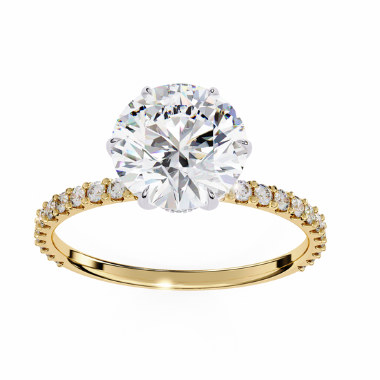 Minimal Majesty – Round Solitaire