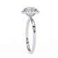 Round Halo Diamond Ring