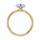 "Timeless Marquise-Cut Diamond Halo Ring