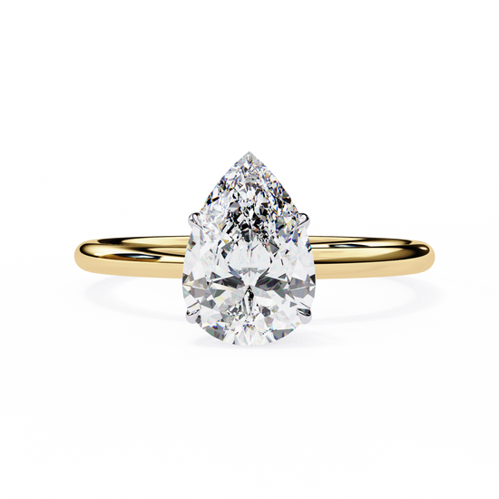 Aurora Pear Ring