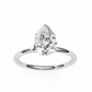 Aurora Pear Ring