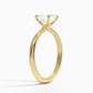 1ct Carat Round-Cut Lab-Grown Diamond Ring