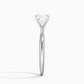 1ct Carat Round-Cut Lab-Grown Diamond Ring