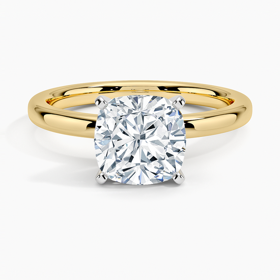 1 Carat Cushion-Cut Lab-Grown Diamond Ring