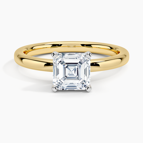 2 Carat Asscher-Cut Lab-Grown Diamond Ring