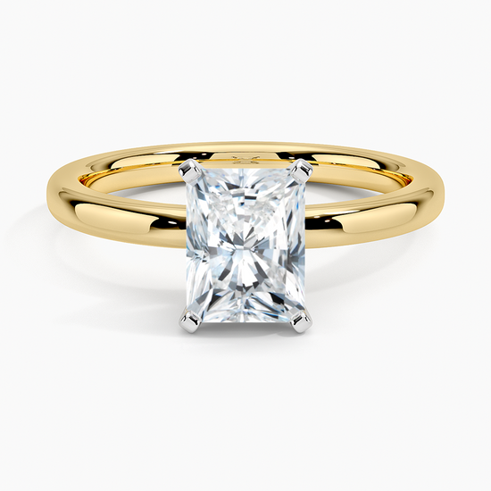 1 Carat Radiant-Cut Lab-Grown Diamond Ring